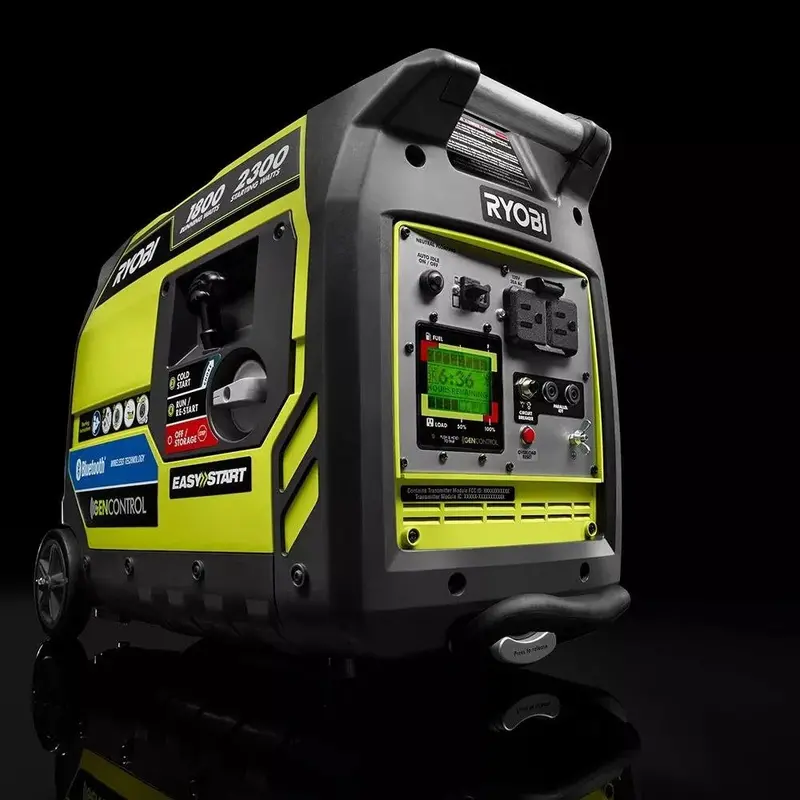 2300-Watt Portable Inverter Generator – Quiet Gas-Powered Backup & Camping Power Source 2