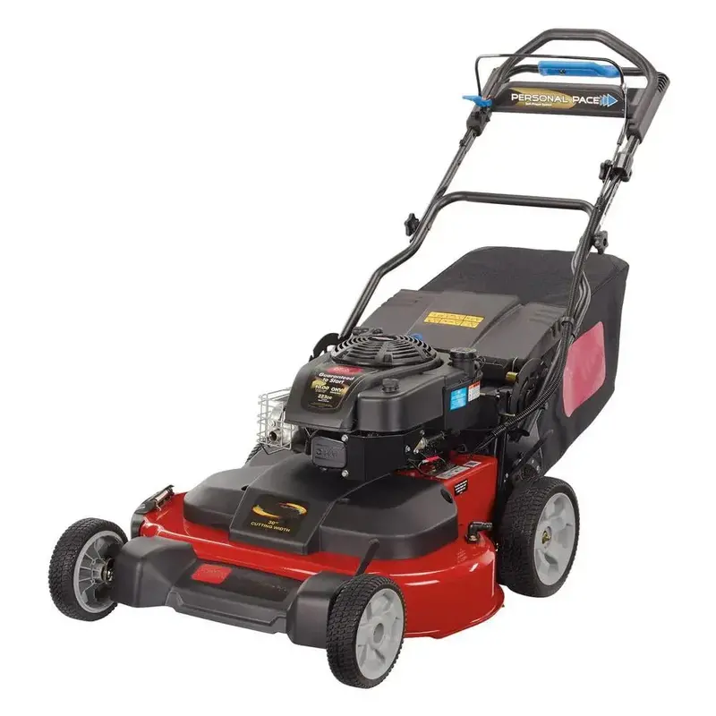 30-Inch Self-Propelled Gas Lawn Mower with Variable Speed Control