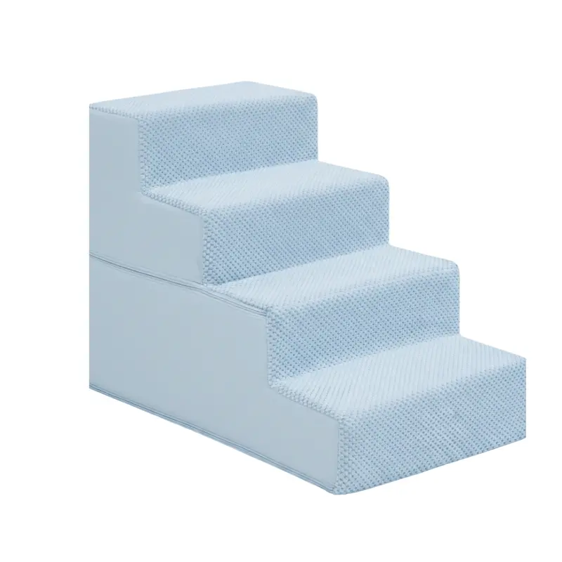 Adjustable Indoor Dog Stairs (3–5 Steps) for Safe, Easy Furniture Access