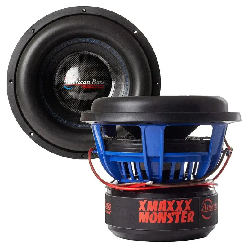 American Bass 12XMAX Dual 2-Ohm Subwoofer – 12-Inch High-Power Woofer with 3500W RMS Handling