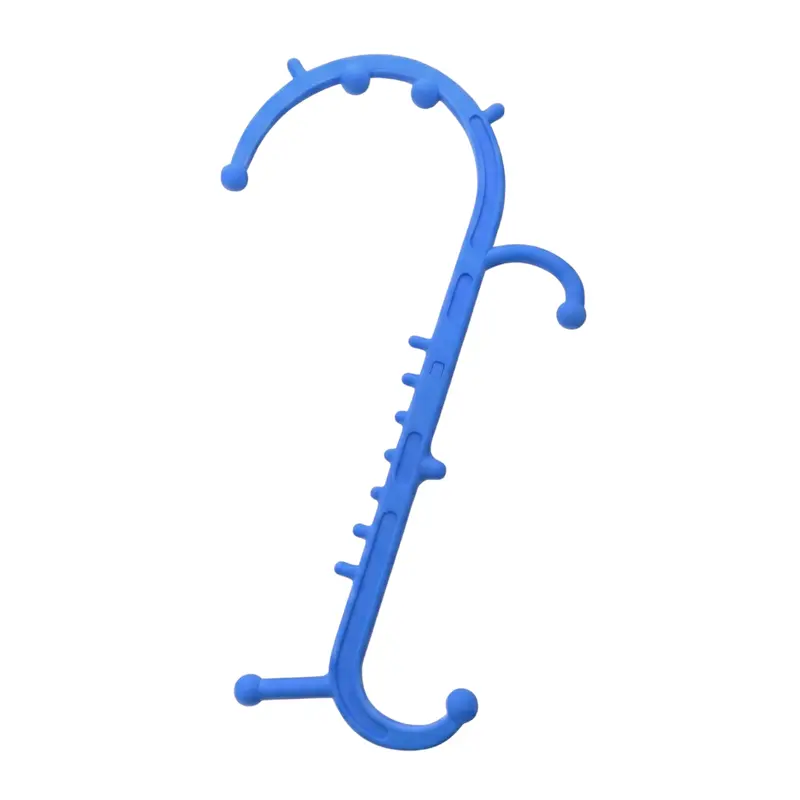 Ergonomic Dual-Grip Massage Stick Featuring Dual Hook Ends and Precision Pressure Points 2