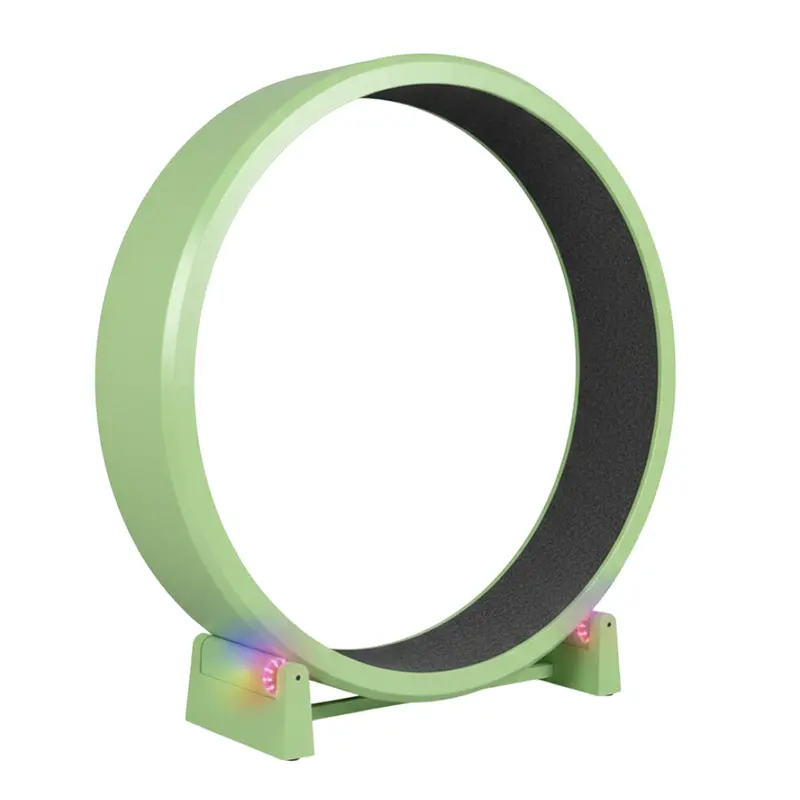 Extra-Large 48-Inch Cat Exercise Wheel with Black Felt Traction Band for Quiet Operation