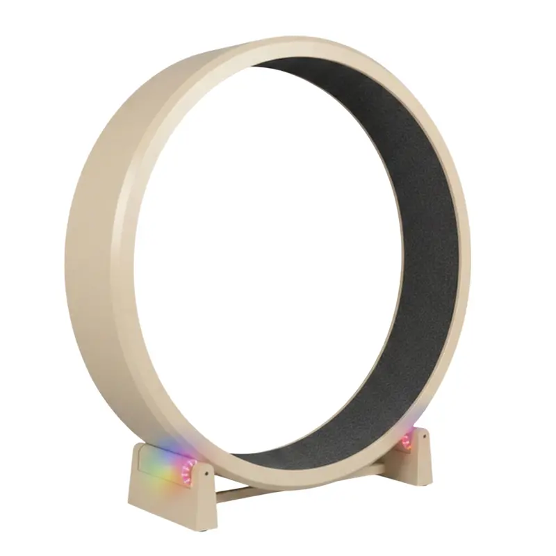 Extra-Large 48-Inch Cat Exercise Wheel with Black Felt Traction Band for Quiet Operation