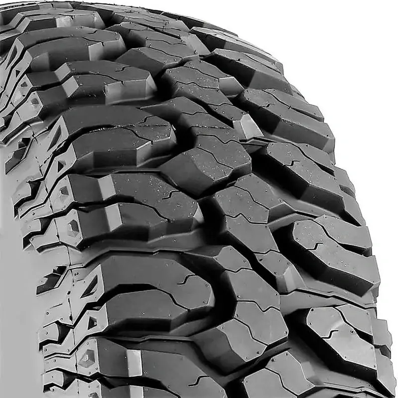 Four Milestar Patagonia M/T LT 33X12.50R18 Load Range F Mud-Terrain Tires for Extreme Terrain