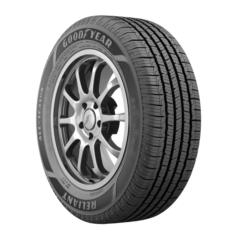 Goodyear Reliant 195/65R15 All-Season Tire – 91H Rating, 65,000-Mile Warranty & Superior Wet Traction