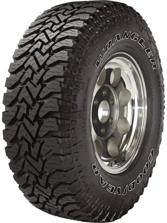 Goodyear Wrangler Authority All-Terrain Tire – 31x10.50R15LT, 109Q Rated for Balanced On- and Off-Road Traction