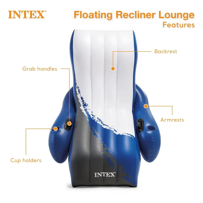 Intex Ultra XTR Above-Ground Pool Kit – 24 ft x 12 ft x 52 in with Dual Inflatable Floats & Cooler