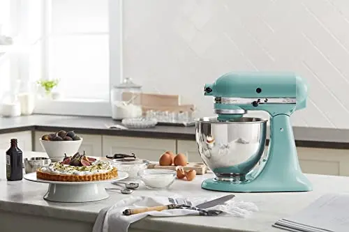 KitchenAid Artisan 5-Quart Mixer – Premium Tilt-Head Model Includes Removable Pouring Shield Accessory