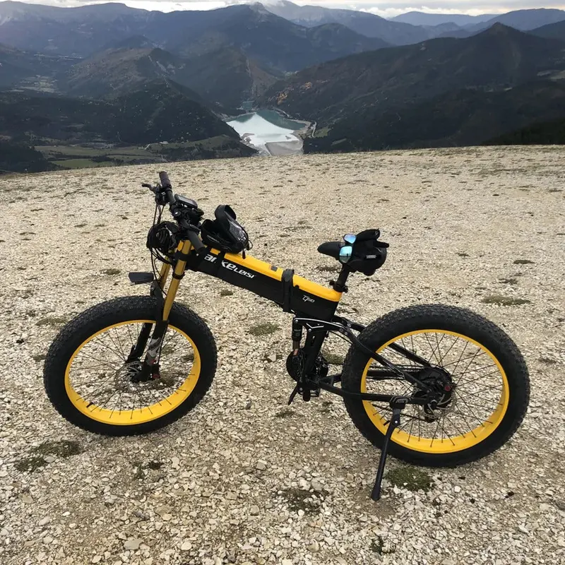 Lankeleisi XT750 Plus Fat Tire E-MTB – 1000W Motor, 26" Wheels, Dual Crown Fork, Foldable Frame, 17.5Ah Battery