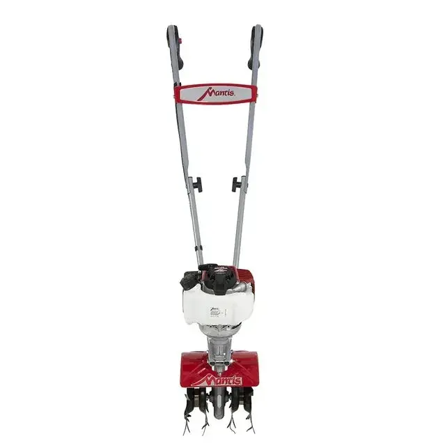 MANTIS 25cc 9-Inch Front-Tine Cultivator – Lightweight, Forward-Rotating Garden Tiller