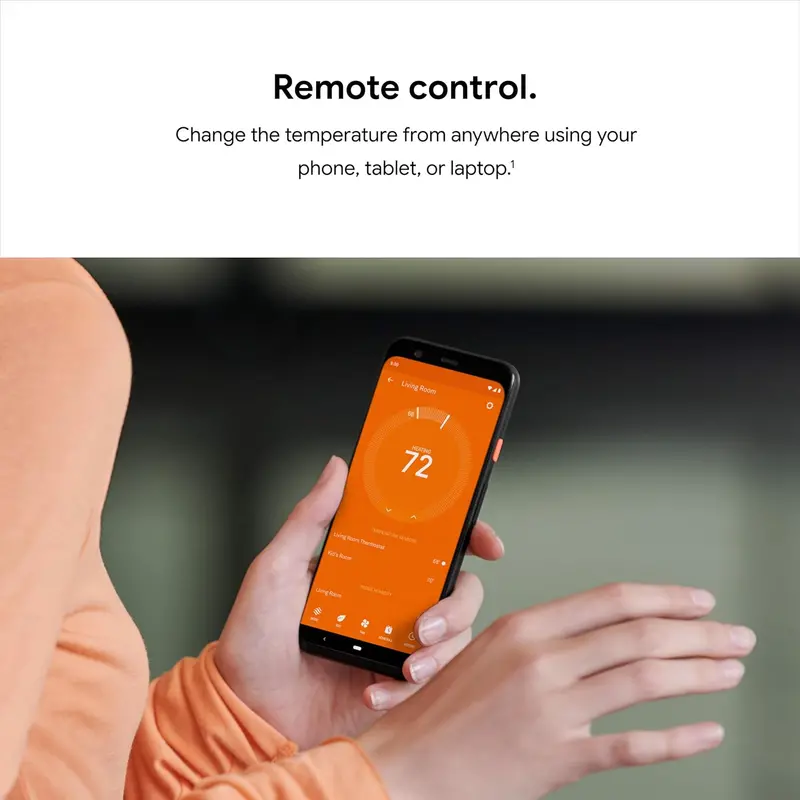Nest Learning Thermostat (Third Generation) – Wi-Fi–Enabled Smart Temperature Controller with Alexa Integration and Energy Usage Insights