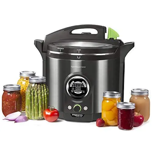Presto Digital Pressure Canner – 12-Quart Stainless Steel Model with Smart Controls