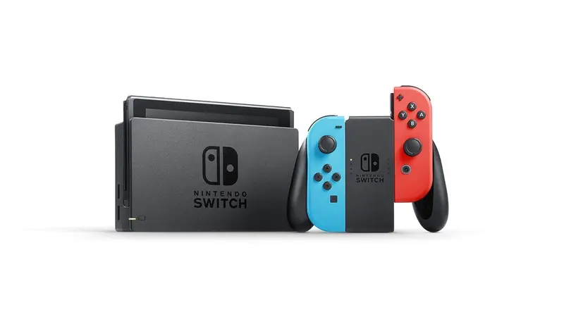 Refurbished Neon Red and Blue Joy-Con Controllers — Compatible with Nintendo Switch Systems 2