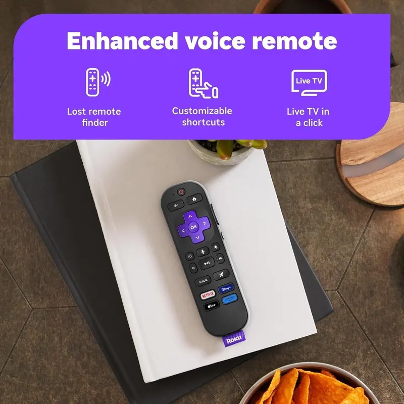 Roku 50-Inch Select Series 4K HDR Smart TV – Voice-Controlled Remote & Streaming-Enhanced Display