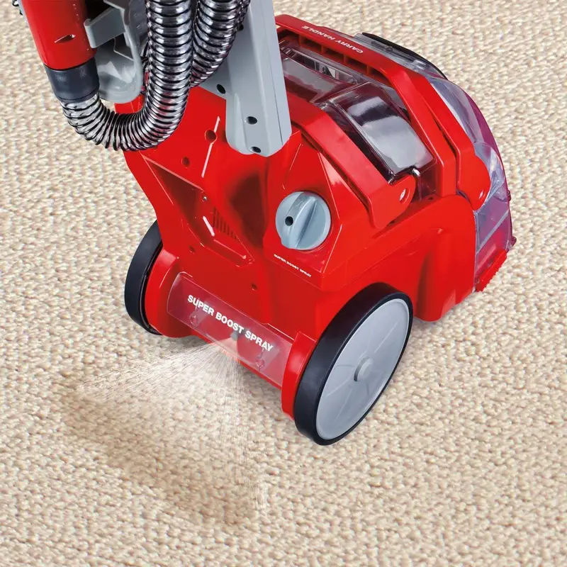 Rug Doctor Deep-Clean Carpet Cleaning Machine – Comes with Two 1-Liter Detergent Bottles