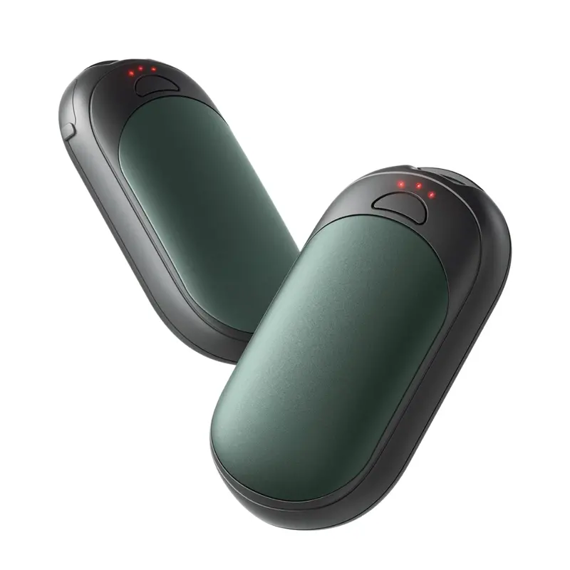 Slim Aluminum USB-C Hand Warmers – Dual Pack with Three-Stage Heat Adjustment 2