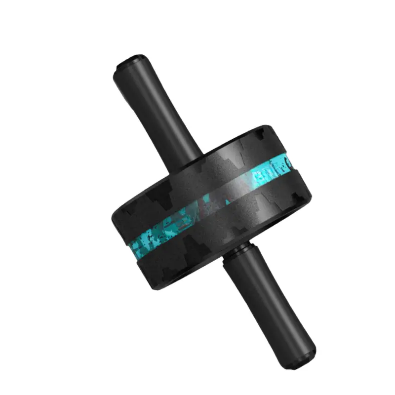 Sturdy Dual-Wheel Ab Roller Featuring Steel Frame, Ergonomic Knee Cushion & Core Stability Design