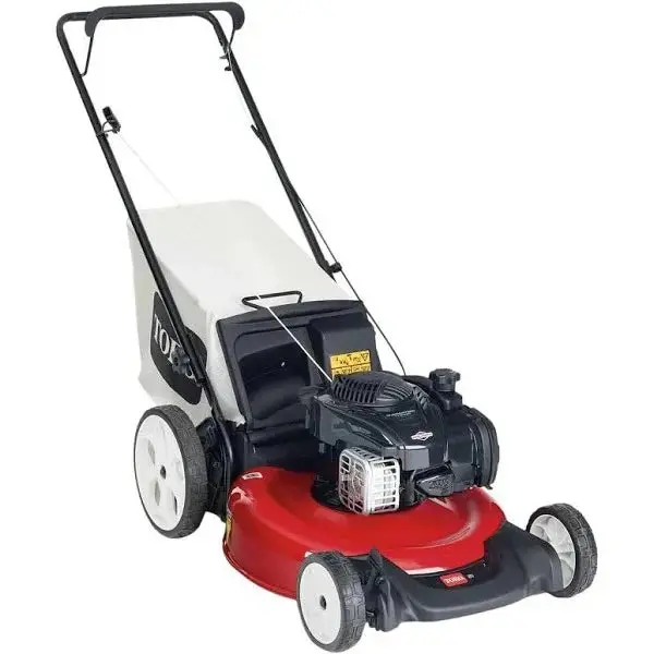 Toro Recycler 21-Inch Gas Walk-Behind Lawn Mower – Briggs & Stratton Engine with High-Wheel Bagger